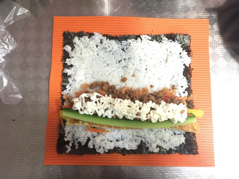 紫菜包饭的做法图解10