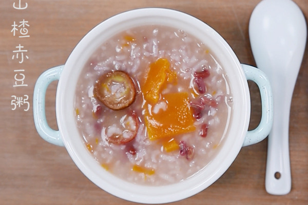 食美粥-食疗粥|“山楂赤豆粥”营养早餐 消食健脾、增进食欲。