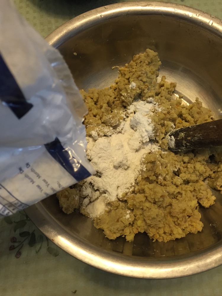板栗红薯糯米饼的做法图解5