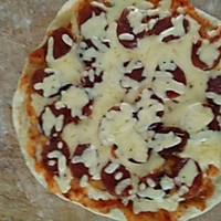 懒人电饼铛披萨的做法图解8