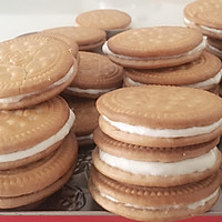 夹心饼干（牛轧饼）的做法图解1