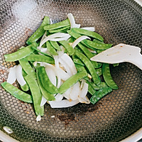 美味减脂餐！荷兰豆炒牛肉的做法图解6