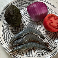 #321沙拉日#牛油果虾仁沙拉的做法图解1