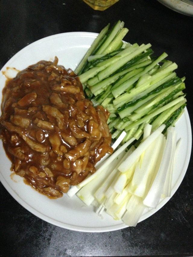 京酱肉丝&鸡蛋饼的做法图解7