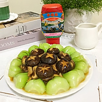 【冬菇蚝油扒小唐菜】的做法图解13