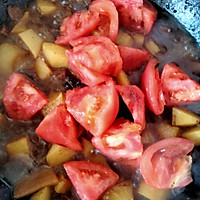 西红柿土豆炖牛肉的做法图解16