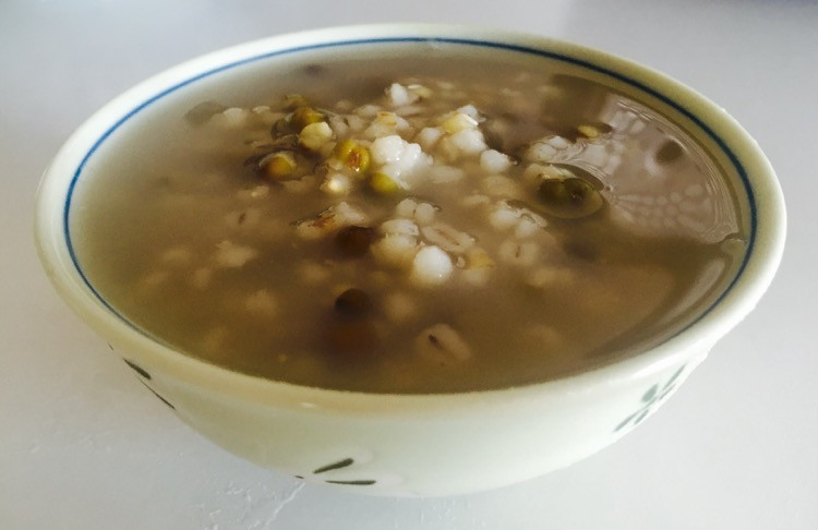薏米绿豆粥的做法