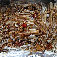 锡纸蒜蓉金针菇（烤箱版）的做法图解6