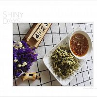 蒸槐花-家的味道的做法图解7