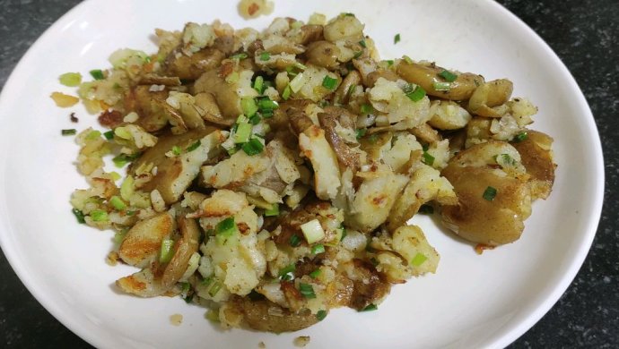 油煸土豆