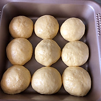 超柔软的肉松芝士拉丝餐包的做法图解10