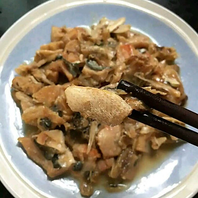 五花肉炖河豚鲞