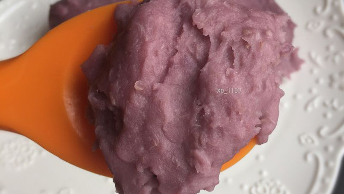 自制·香芋紫薯泥馅