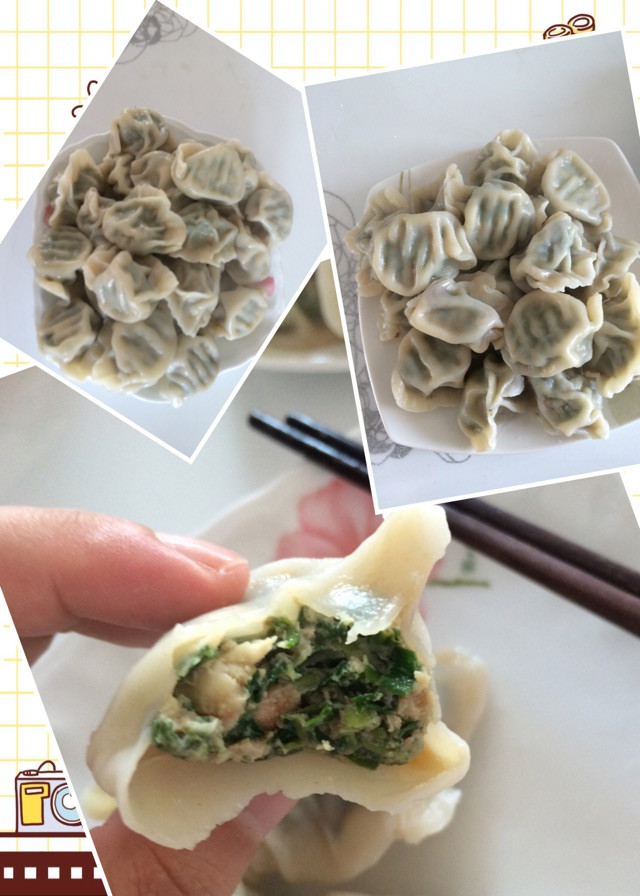 山苜楂虾仁水饺的做法