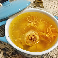 虫草花炖鸡汤的做法图解8