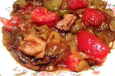 肉片烧茄子