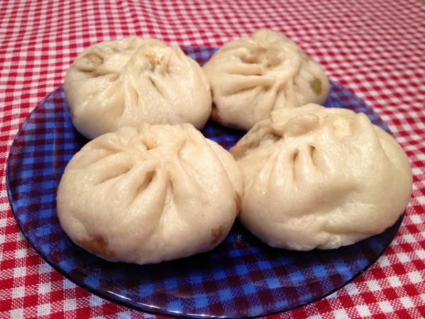 茴香馅包子