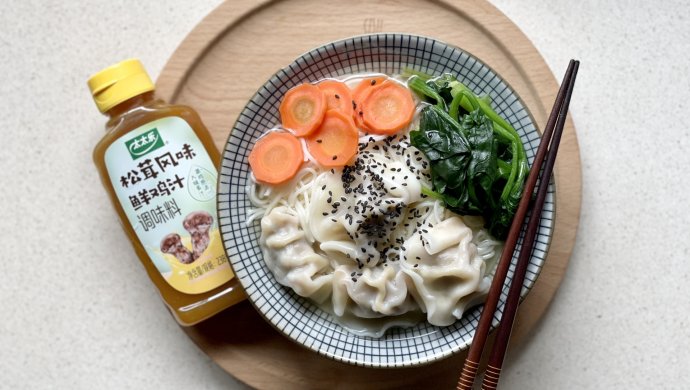 十分钟一碗饺子面