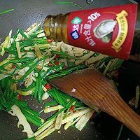 #素食主义#竹笋炒韭菜的做法图解10