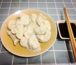 韭黄虾仁鸡蛋水饺的做法