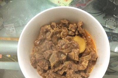 土豆炖牛肋条