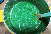 鲜虾菠菜泥的做法