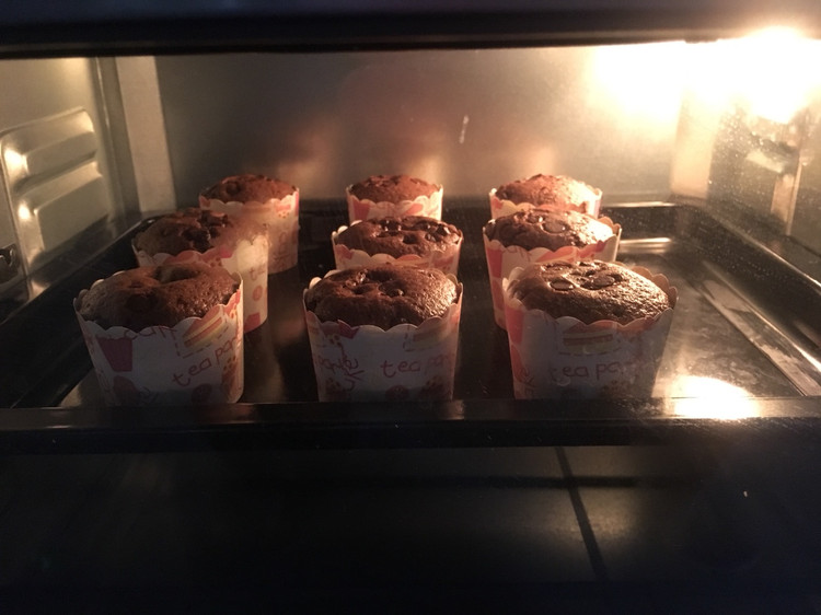巧克力麦芬杯的做法