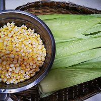 嫩玉米馍馍—夏日稀饭CP的做法图解2