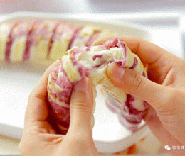 紫薯面包卷【宝宝辅食】的做法