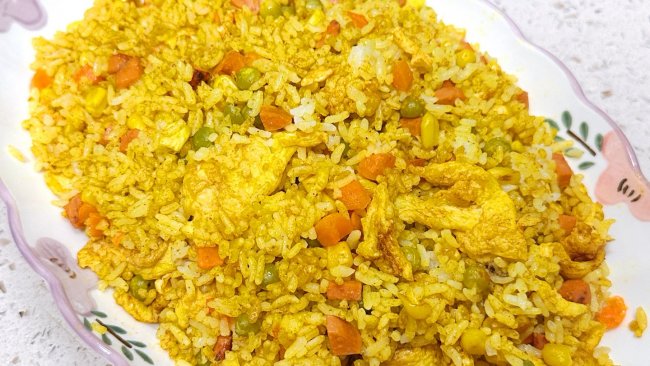 咖喱炒饭的做法