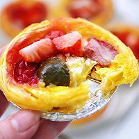 #“莓”好春光日志#快手蔓越莓葡式蛋挞的做法图解9
