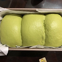 【夏日一抹绿】抹茶豆沙吐司的做法图解14