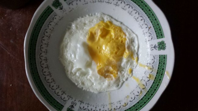 不用锅的40秒煎蛋的做法
