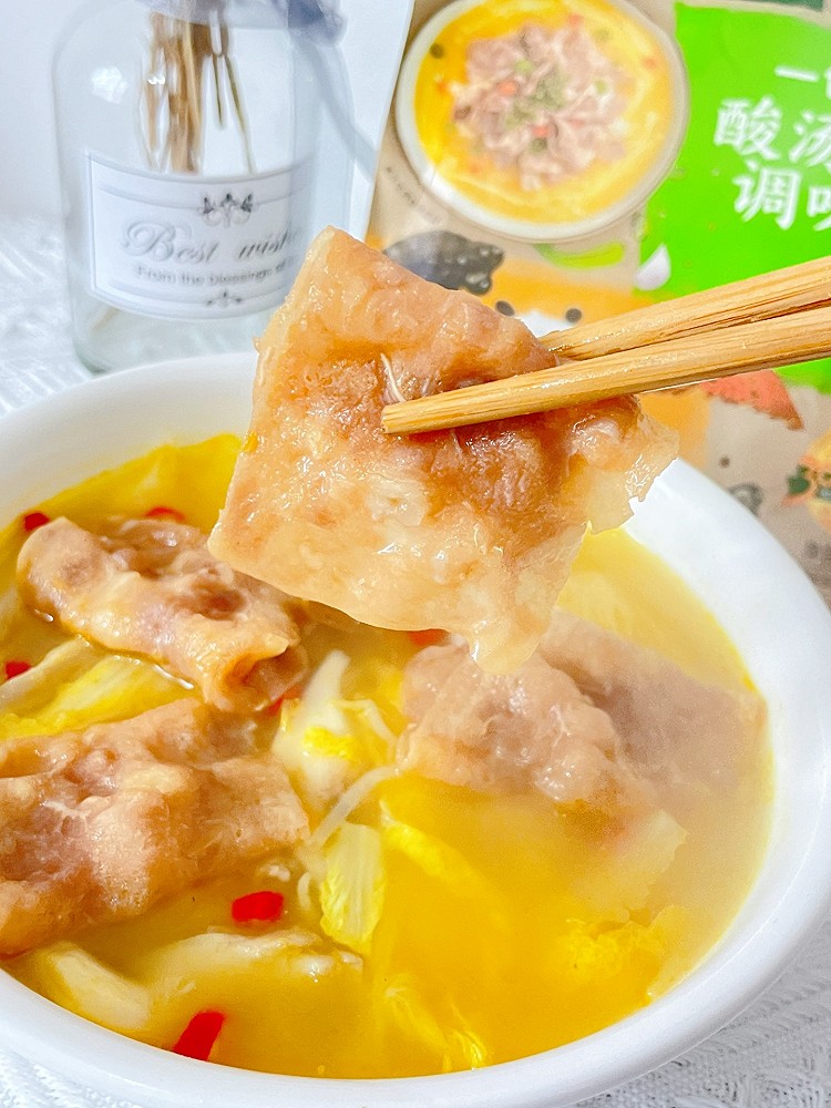 酸汤肥牛的做法