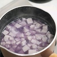 #金龙鱼精英100%烘焙大师赛-爱好组-低筋#芋泥水果蛋糕的做法图解17