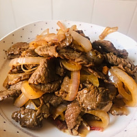 洋葱炒孜然牛肉的做法图解8
