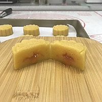 金沙奶黄流心月饼（桃山皮简易版本）的做法图解6