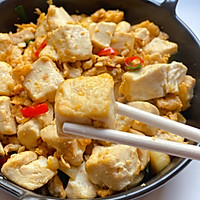 冬日快手菜：鸡蛋抱豆腐，虽然是一道素菜比肉还香的做法图解15
