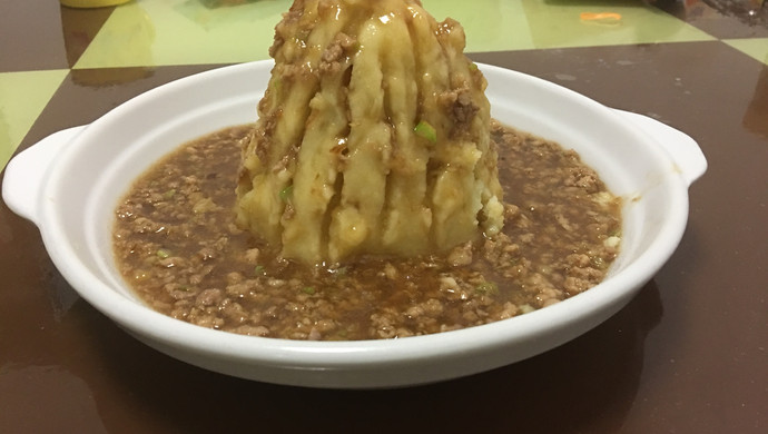 肉末土豆泥