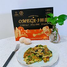 #未来航天员-健康吃蛋#生菜麦片海参煎蛋