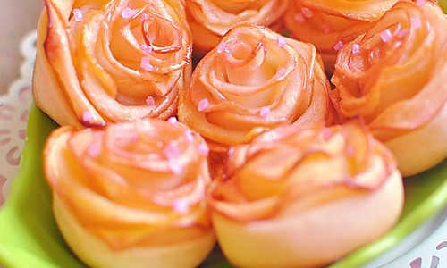 玫瑰苹果卷 可以吃的浪漫的做法