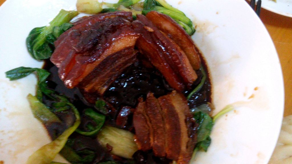 梅菜扣肉的做法图解2