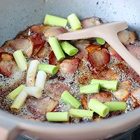 #轻食季怎么吃#蚕豆腊肉小炒的做法图解10