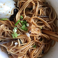 葱油拌面的做法图解4