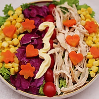 #精品菜谱挑战赛#鸡胸肉时蔬沙拉的做法图解12