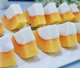 木瓜椰奶冻夏日零失败小甜品低糖低脂的做法