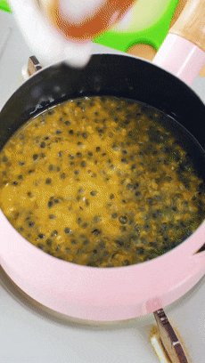 百香果阿达子【宝宝辅食】的做法图解2