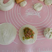 青椒猪肉水煎包——利仁电火锅试用菜谱的做法图解9