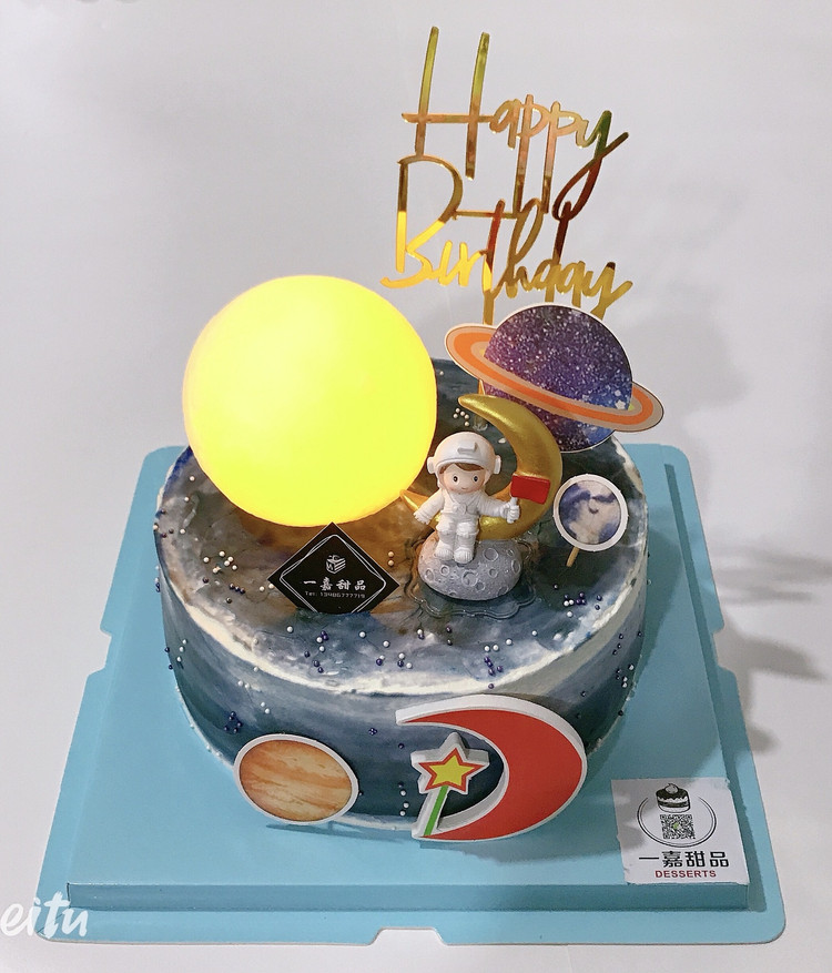 宇航员星球蛋糕的做法