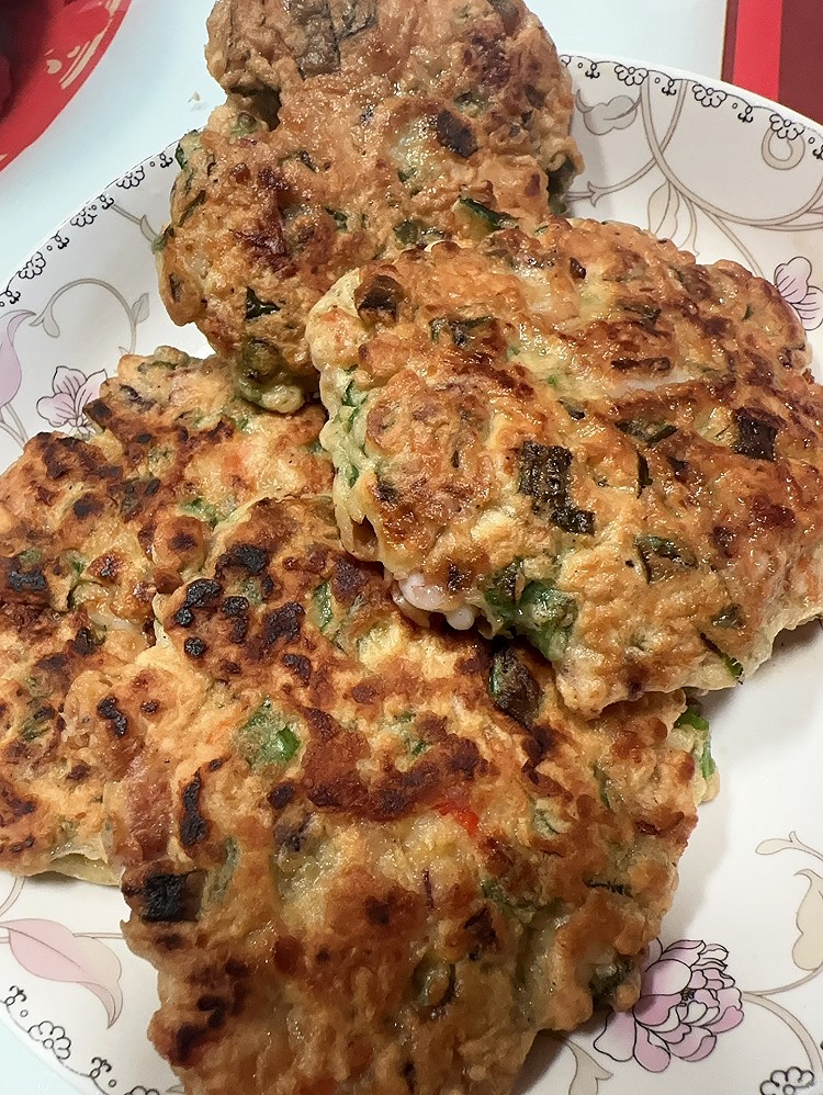海鲜小煎饼的做法